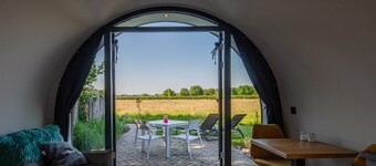 Unique Nature Lodge With Private Sauna and Unobstructed Views