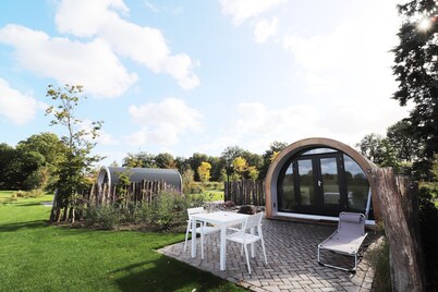 Unique Nature Lodge With Private Sauna and Unobstructed Views