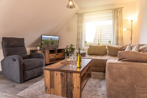 Fernseher, Stereoanlage