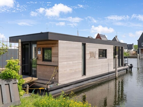 Houseboat in Stavoren With Waterfront Views