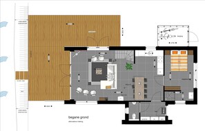 Interior detail - Modern Water Villa on the Frisian Water (Balk)