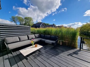 House | Balcony - Modern Water Villa on the Frisian Water (Balk)