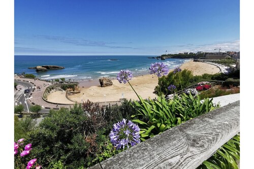 Biarritz St Charles. Quiet garden, Walking distance to beaches and golf course