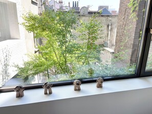 Studio, 1 très grand lit (R3) | 1 chambre, couette en duvet d'oie, décoration personnalisée