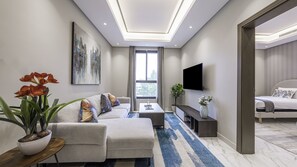 公寓, 2 間臥室 | 客廳 | 65 吋LCD 電視連數碼電視頻道