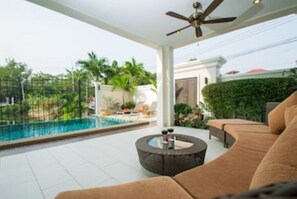 Pool - Welcome to our beautiful villa with private pool (Muang Pattaya)