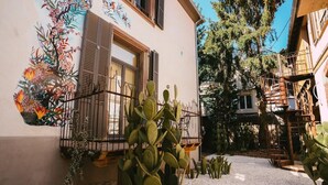 Property grounds - Le Perchoir I  Charming one-roomed flat with balcony (Guebwiller)