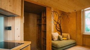 Interior - Le Perchoir I  Charming one-roomed flat with balcony (Guebwiller)