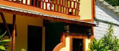 Fassade der Unterkunft