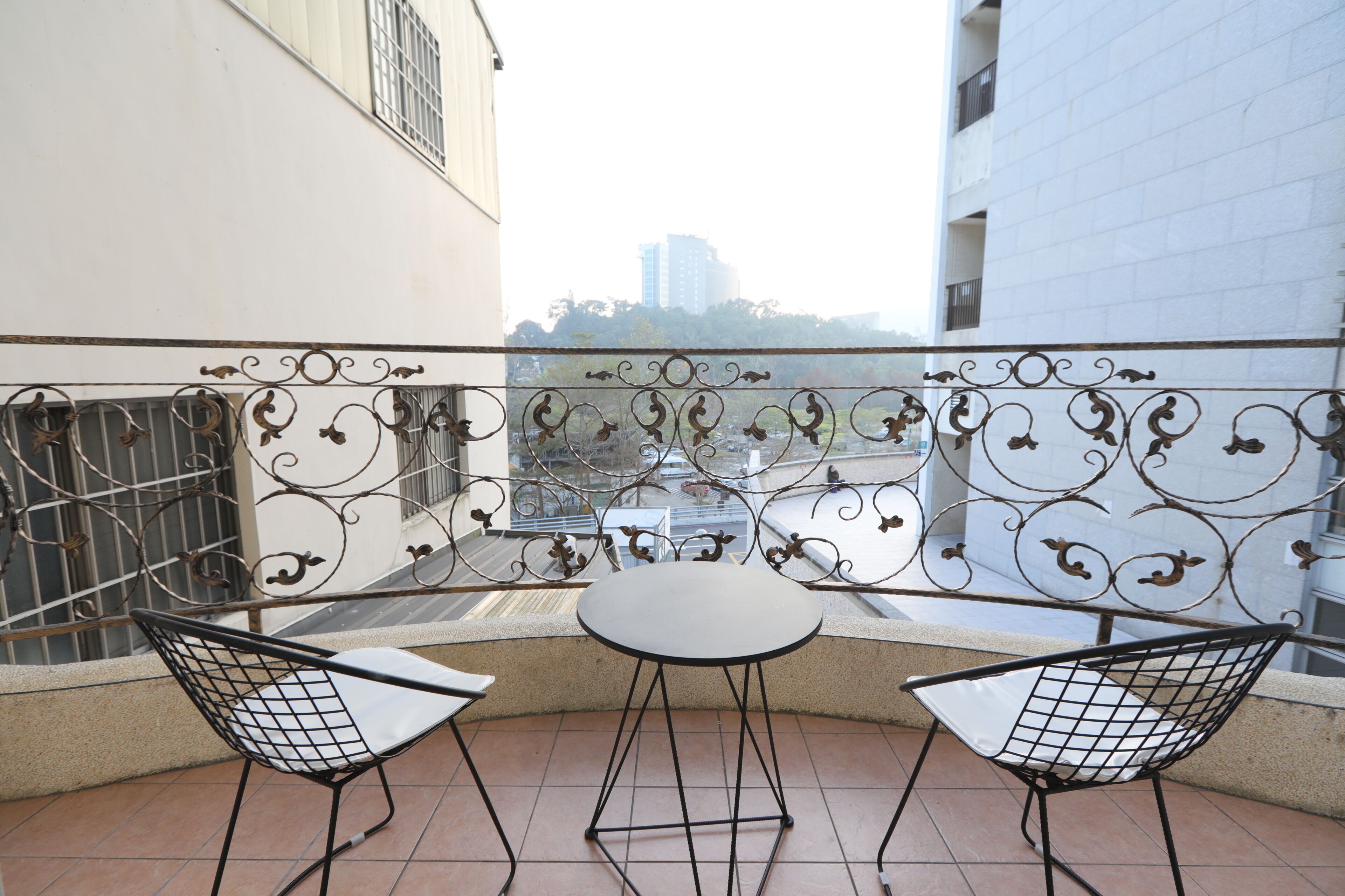 普通雙人房, 1 張加大雙人床 | 陽台