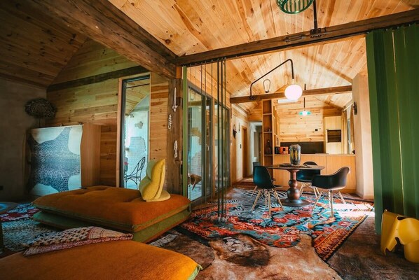 Interior - Un Air de Savane - Unique accommodation with balcony (Guebwiller)