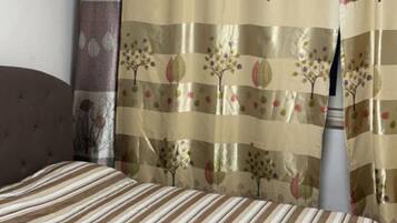 2 bedrooms, bed sheets