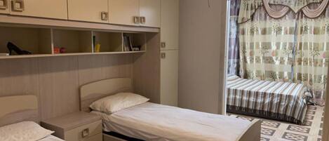 2 slaapkamers, beddengoed