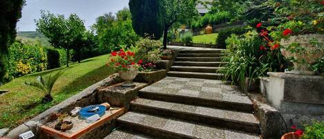 Overnattingsstedets uteområder