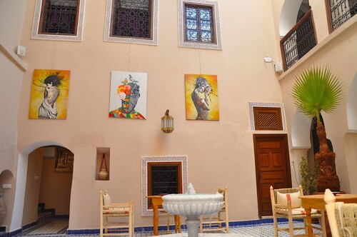 Authentic and elegant Riad, nestled in the ramparts of the old medina.