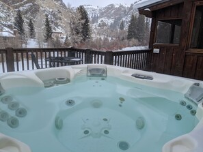 Baignoire à remous extérieure