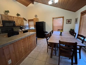 Dishwasher, cookware/dishes/utensils, spices, paper towels