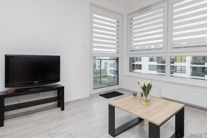 Living room - Kościuszki Apartments Gdynia by Renters (Kosakowo)