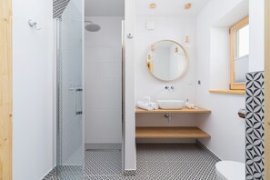 Dusche, Handtücher