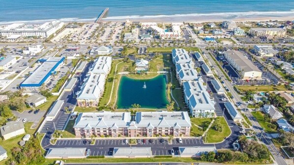 Condo, 3 Bedrooms | Aerial view - Seaside At Anastasia 202 3 Bedroom Condo by RedAwning (St. Augustine)