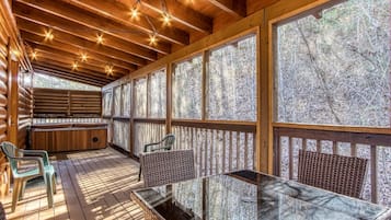 Cabin, 2 Bedrooms | Terrace/patio