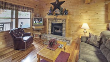 Cabana, 2 dormitoris | Interior