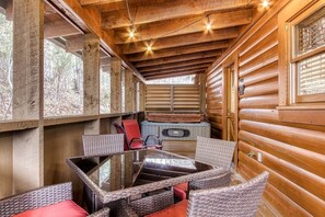 Ferienhütte, 2 Schlafzimmer | Eigener Whirlpool