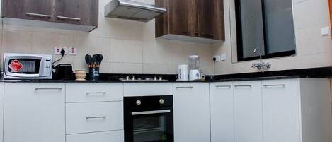 Microwave, oven, stovetop