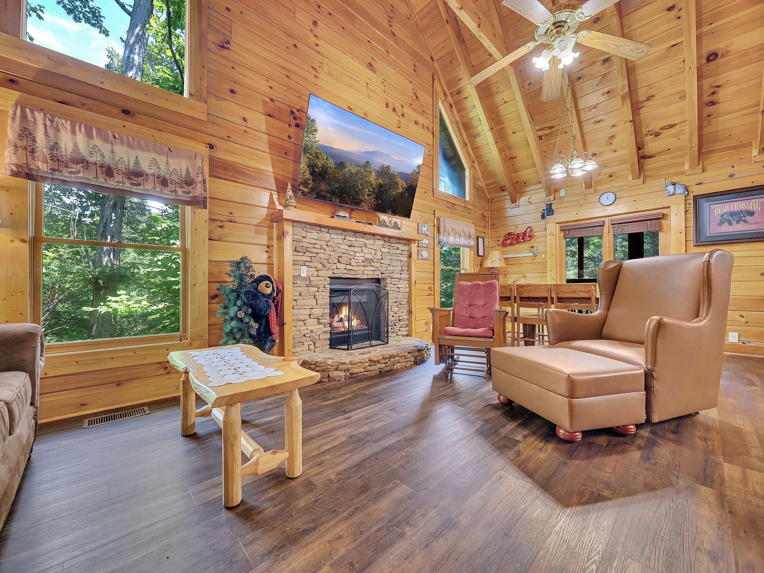 Cabana, 5 quartos | Área de estar