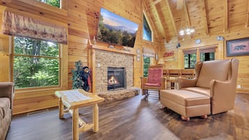 Cabana, 5 quartos | Área de estar