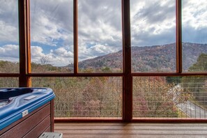 Cabin, 3 Bedrooms | Outdoor spa tub - Ern805- Bearly Believe It! - Great Location! Close To Town And All The Action! 3 Bedroom Cabin by RedAwning (Sevierville)