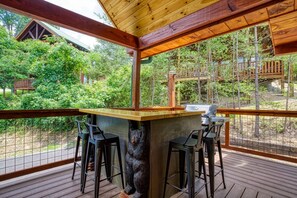 Ferienhütte, 2 Schlafzimmer | Unterkunftsgelände