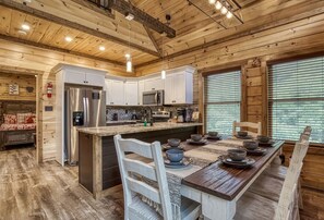 Baita, 2 camere da letto | Cucina privata | Frigorifero, forno, macchina per tè/caffè, tostapane