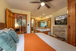 Cabin, 3 Bedrooms | 3 bedrooms, free WiFi - Er24 - Honeysuckle Holler Great Location..close To Town 3 Bedroom Cabin by RedAwning (Pigeon Forge)