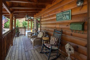Ferienhütte, 2 Schlafzimmer | Terrasse/Patio