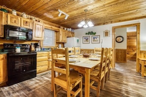 Cabin, 4 Bedrooms | Private kitchen - Er 229 Brief Escape - Great Location Close to Town - 4 BR Cabin by RedAwning (Pigeon Forge)