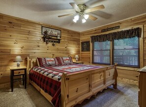 Hytte, 2 soverom | 2 soverom og wi-fi (inkludert)