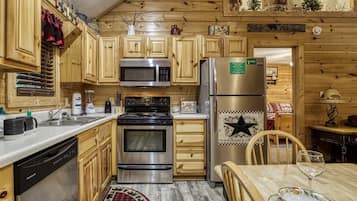 Baita, 2 camere da letto | Cucina privata | Frigorifero, forno, macchina per tè/caffè, tostapane