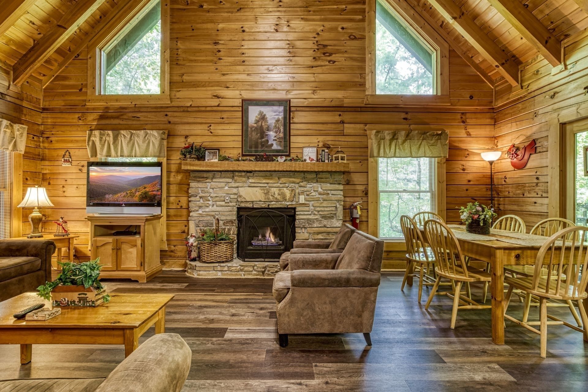 Ferienhütte, 3 Schlafzimmer | Wohnbereich