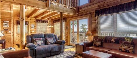 Cabin, 2 Bedrooms | Interior
