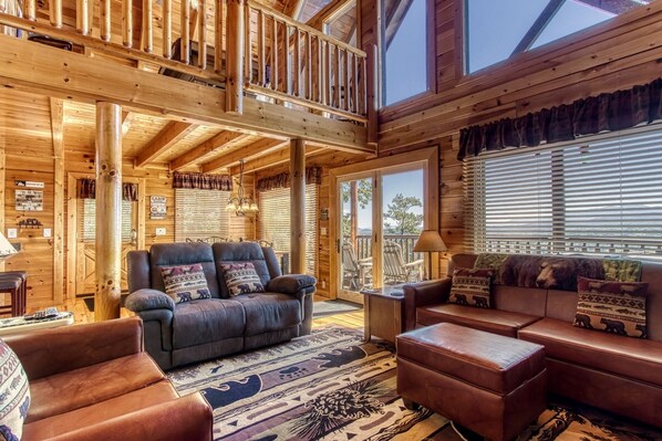 Cabin, 2 Bedrooms | Interior - Majestic Mountain View - Great Location! - Convenient To Everything! 2 Bedroom Cabin by RedAwning (Pigeon Forge)