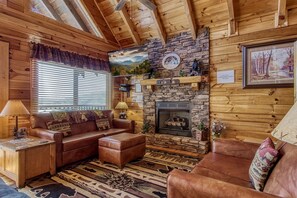 Cabin, 2 Bedrooms | Interior - Majestic Mountain View - Great Location! - Convenient To Everything! 2 Bedroom Cabin by RedAwning (Pigeon Forge)