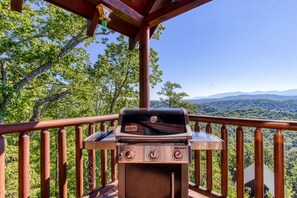 Cabaña, 2 habitaciones | Área de parrilladas y picnic