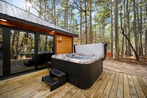 Idromassaggio all'aperto