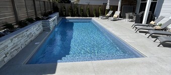 Rare Downtown Lake Home  | Heated Pool | Sleeps Large Groups, Luxe new home - Private Saltwater pool