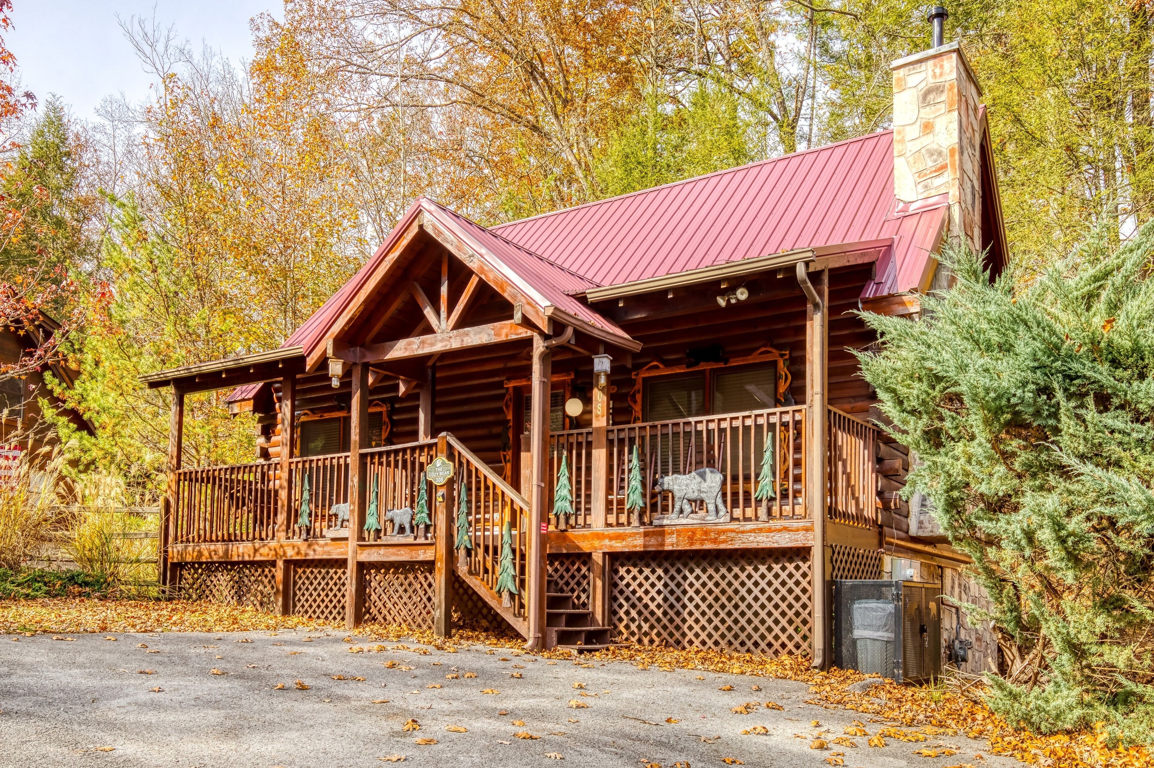Ferienhütte, 2 Schlafzimmer | Außenbereich