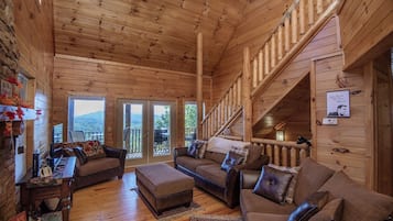 Cabane, 3 chambres | Intérieur