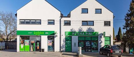 Fachada de la propiedad