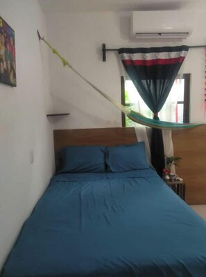 2 habitaciones, escritorio, wifi y ropa de cama