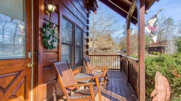 Ferienhütte, 2 Schlafzimmer | Terrasse/Patio